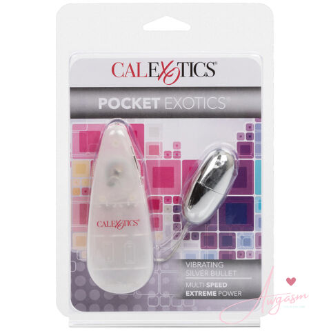 Pocket Exotics Single Bullet-Silver