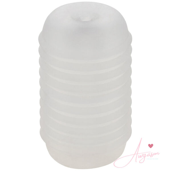 Pop Sock Ribbed-Clear - Image 2