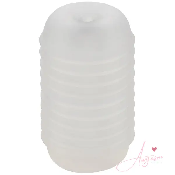 Pop Sock Ribbed-Clear - Image 2