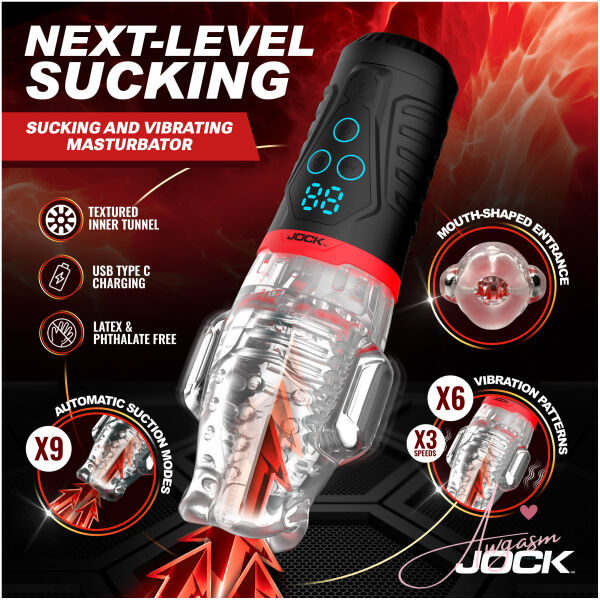Power Suck Sucking & Vibrating Masturbator - Image 2