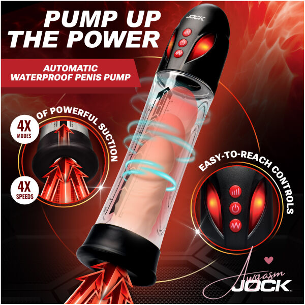 Power Up Automatic Waterproof Penis Pump - Image 2