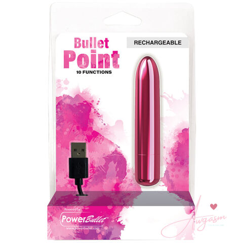 PowerBullet Bullet Point 10 Function Rechargeable-Pink 4