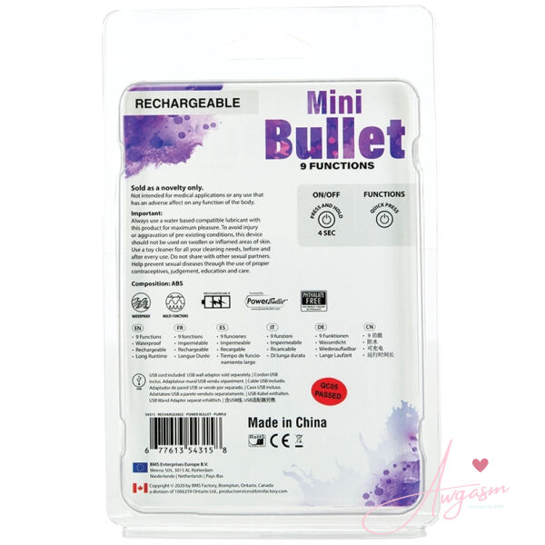PowerBullet Mini 9 Function Rechargeable-Purple 2.5 - Image 3