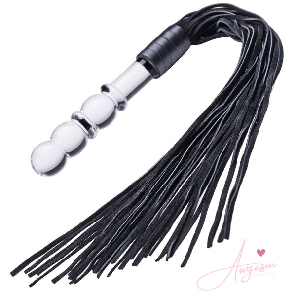 Prisms Lingam Glass Dildo Flogger - Image 2