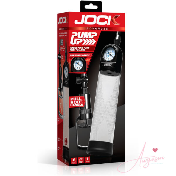 Pump Up Gauge Penis Pump with Pull Handle - Image 6