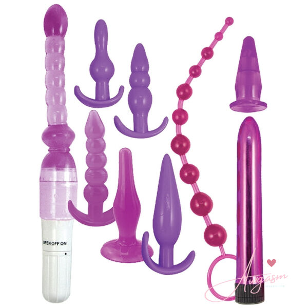 Purple Elite Collection Supreme Anal Play Kit-Purple - Image 2