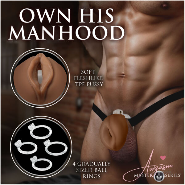Pussy Chastity Cage - Medium - Image 2