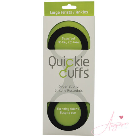 Quickie Cuffs Large-Black