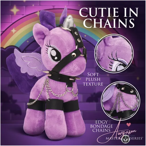 Raven Plum Bondage Pony - Image 3