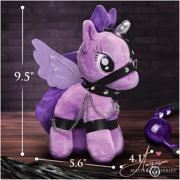 Raven Plum Bondage Pony - Image 5