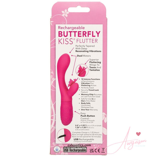 Rechargeable Butterfly Kiss Flutter-Pink - Image 4