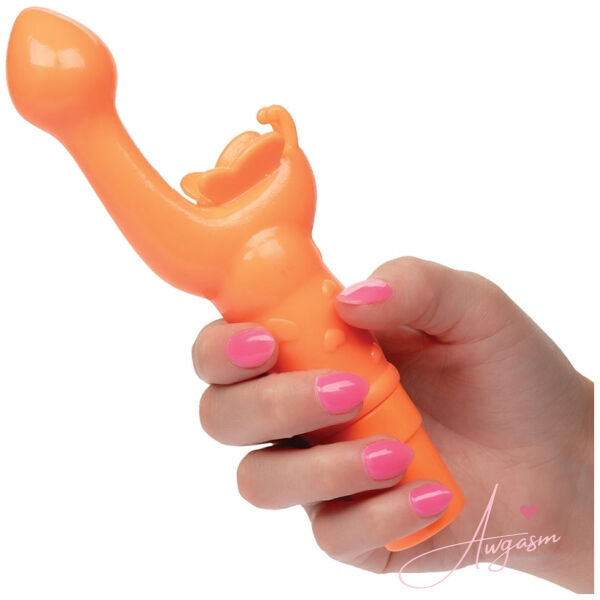 Rechargeable Butterfly Kiss-Orange - Image 3
