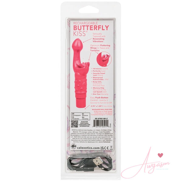 Rechargeable Butterfly Kiss-Pink - Image 4