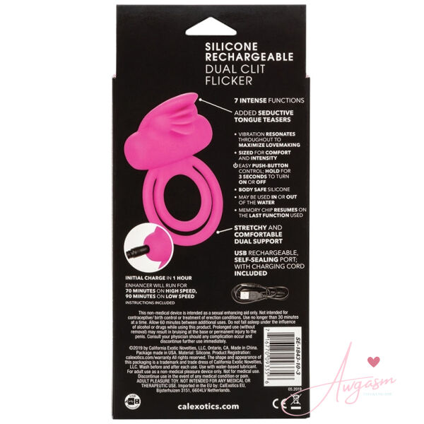 Rechargeable Dual Clit Flicker Enhancer - Image 4
