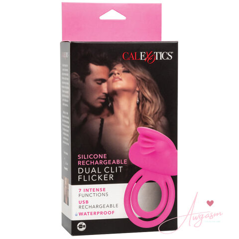 Rechargeable Dual Clit Flicker Enhancer