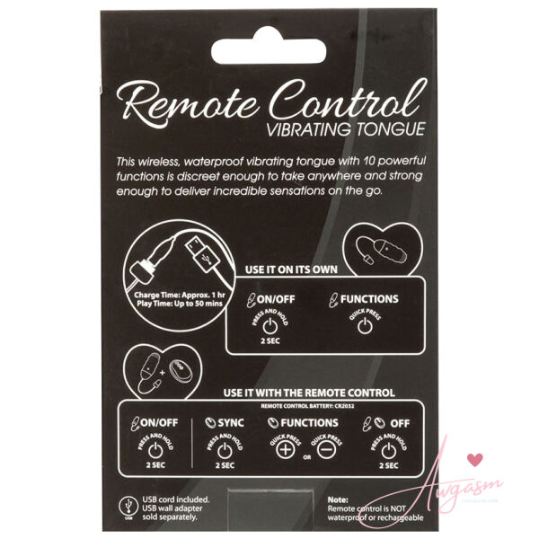 Remote Control Vibrating Tongue-Pink - Image 3