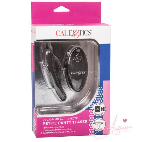 Remote Lock-N-Play Rechargeable Petite Panty Teaser 3.75