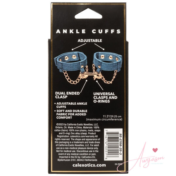 Ride 'Em Premium Denim Collection Ankle Cuffs - Image 3