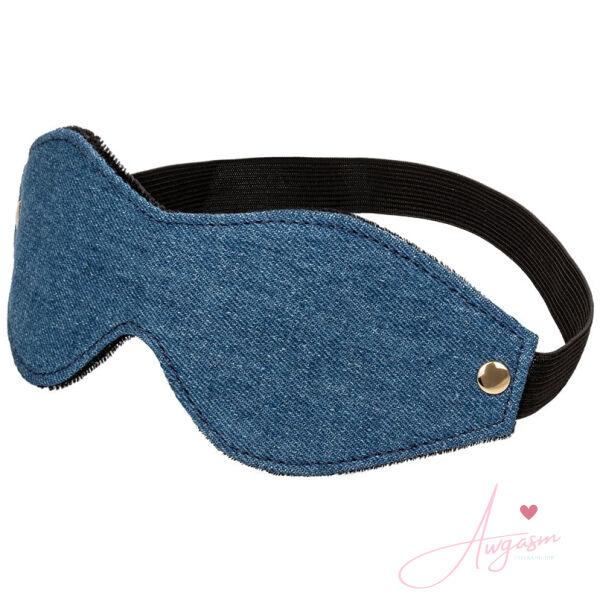 Ride 'Em Premium Denim Collection Eye Mask - Image 2
