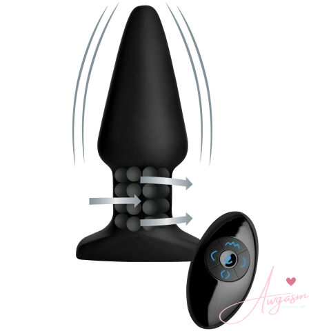 Rimmers Model R Smooth Rimming Plug with Remote