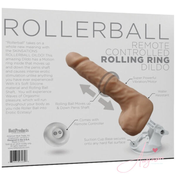 Rollerball Dildo w/ Suction Cup Base - Image 3