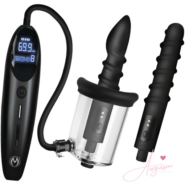 Rosebud Driller Deluxe Set Vibrating Silicone Rosebud Pump - Image 6