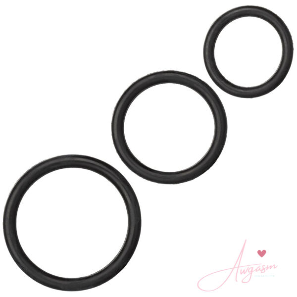 Rubber Rings-Black 3Pk - Image 2