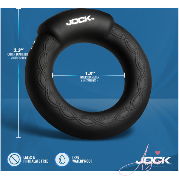 Rumbler Vibrating & Warming C-Ring - 1.8" - Image 5