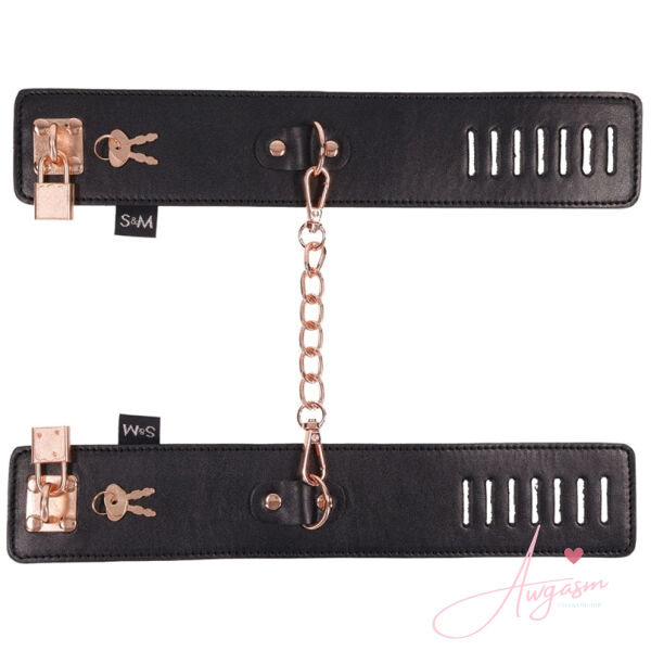 S&M Brat Locking Cuffs - Image 2