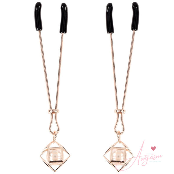 S&M Brat Pearl Nipple Clips - Image 2