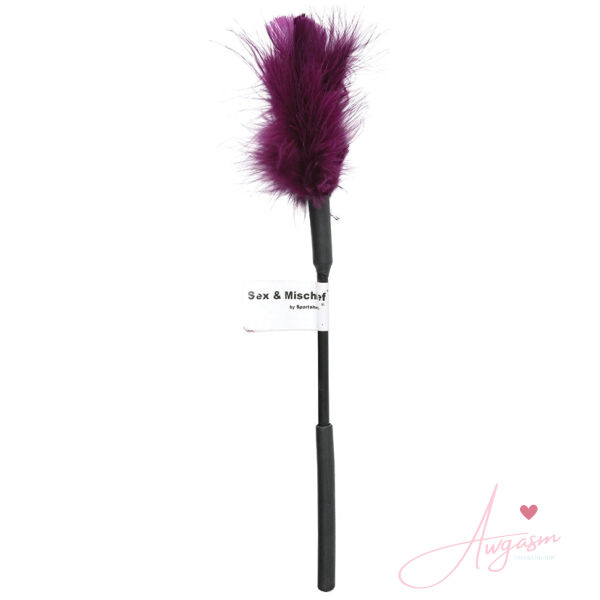 S&M Feather Tickler- Purple - Image 2