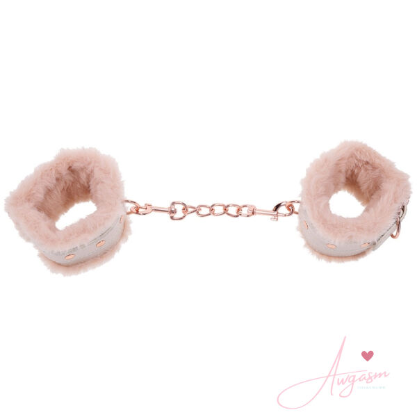 S&M Peaches Ôn CreaMe Fur Handcuffs - Image 2