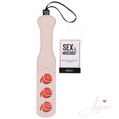 S&M Peaches Ôn CreaMe Paddle
