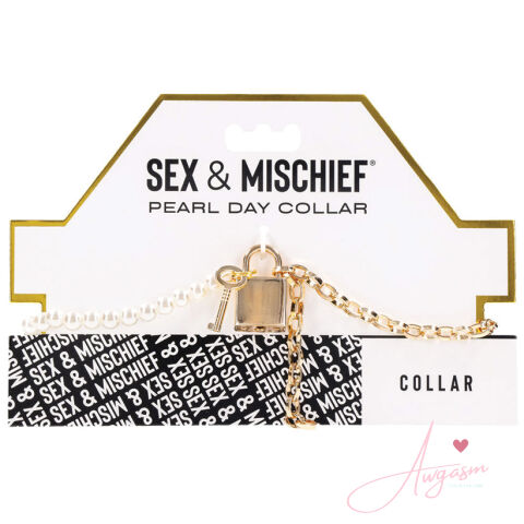 S&M Pearl Day Collar