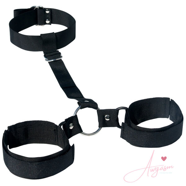 S&M Shadow Neck and Wrist Restraint - Image 2