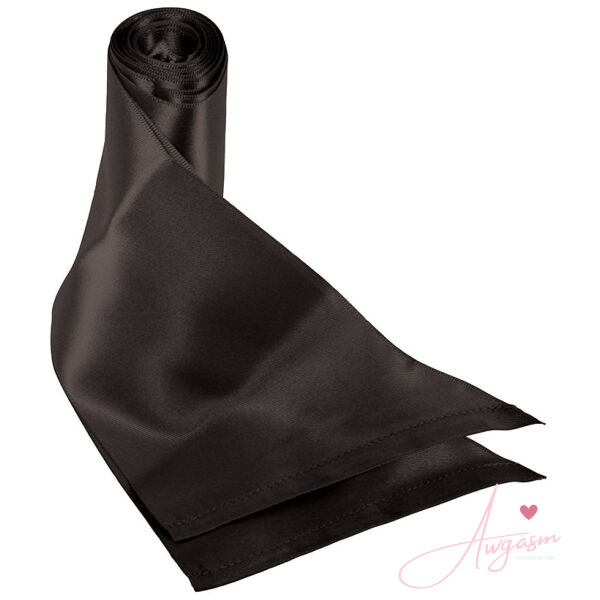 S&M Silky Sash - Black - Image 2