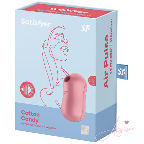 Satisfyer Cotton Candy-Light Red