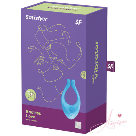 Satisfyer Endless Love Multi Vibrator-Blue
