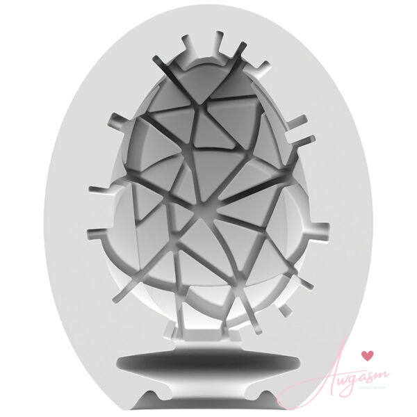 Satisfyer Masturbator Egg Single-Crunchy - Image 2
