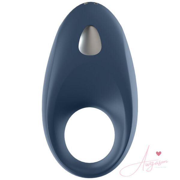 Satisfyer Mighty One Ring Vibrator-Blue - Image 2
