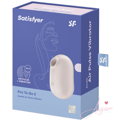 Satisfyer Pro To Go 2-Beige