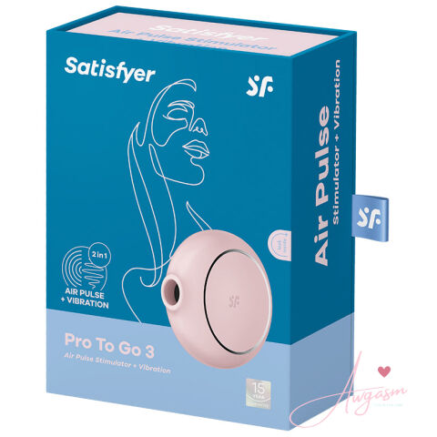 Satisfyer Pro To Go 3-Rose
