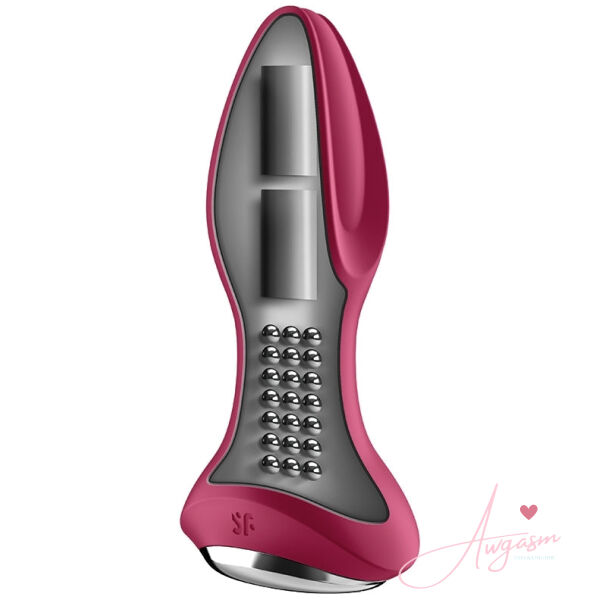 Satisfyer Rotator Plug 2+ Fuschia - Image 3