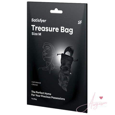 Satisfyer Treasure Bag M-Black