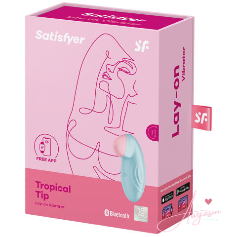 Satisfyer Tropical Tip-Light Blue