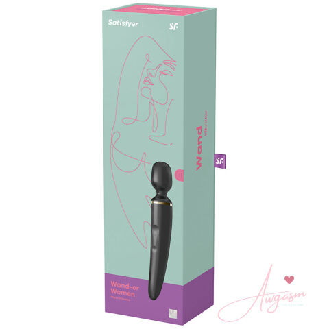 Satisfyer Wand-er Woman-Black/Gold