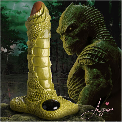 Scaly Swamp Monster 3 Foot Giant Dildo