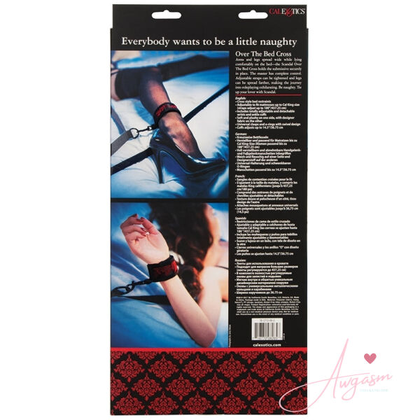 Scandal Over the Bed Cross-Red - Image 4