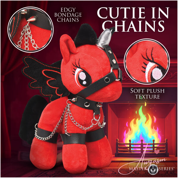 Scarlet Chainheart Bondage Pony - Image 3