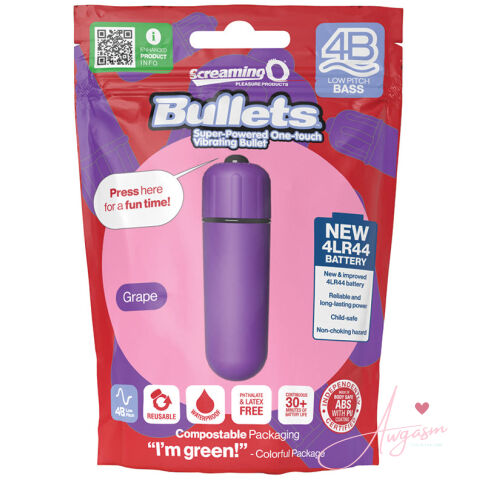 Screaming O 4B Bullet-Grape